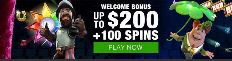 MagicRed offers a 100% Bonus up to $200 + 100 Free Spins for Canadian Players