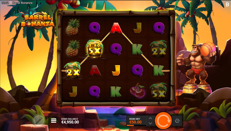 Backseat Gaming Barrel Bonanza - Win with Added Multipliers