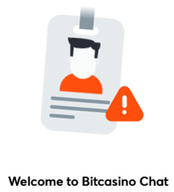 Bitcasino.io chat