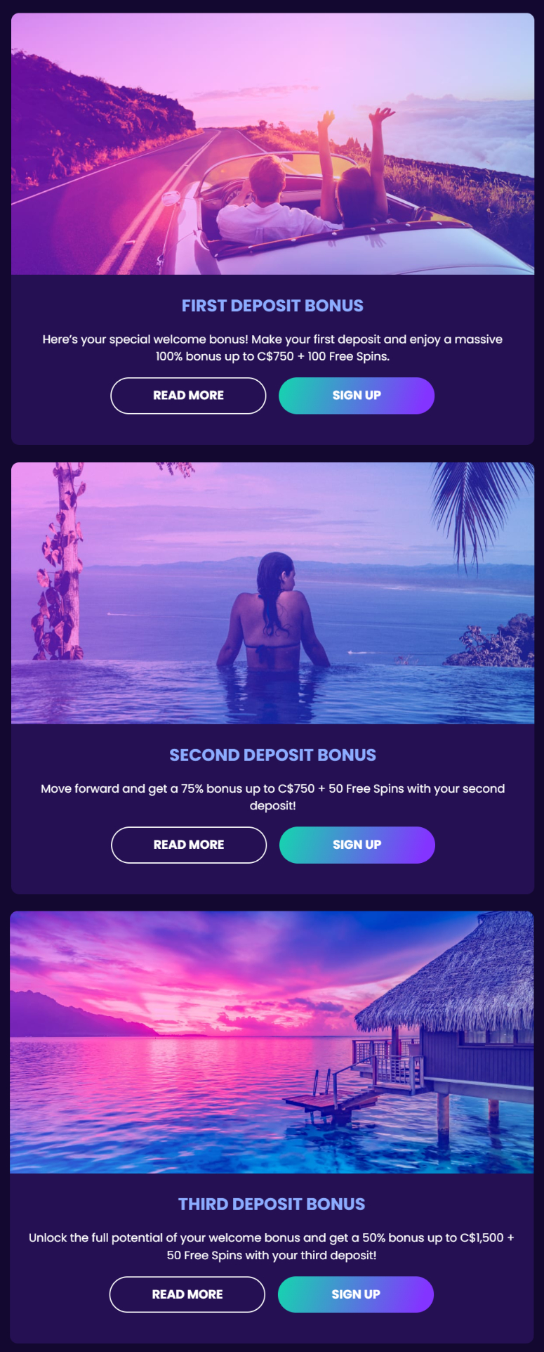 bitdreams welcome bonus