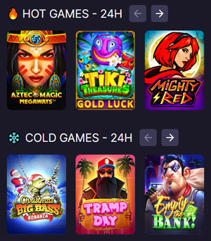 Bitstarz - Hot and Cold Games