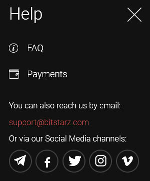 BitStarz Support