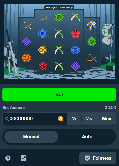 Blue Samurai Slot Mobile Play