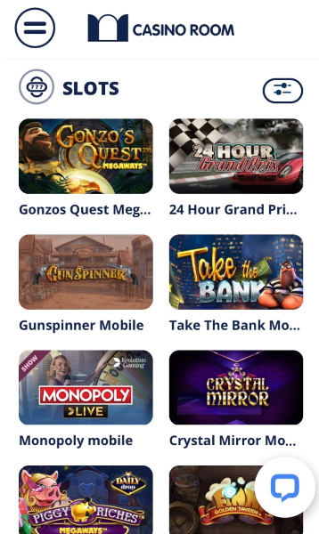 Casino Room mobile games
