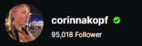 CorinnaKopf Kick Follower