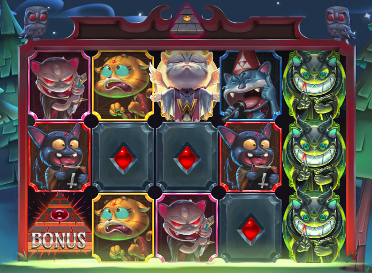 Grid and symbols of "Cult of Cash"