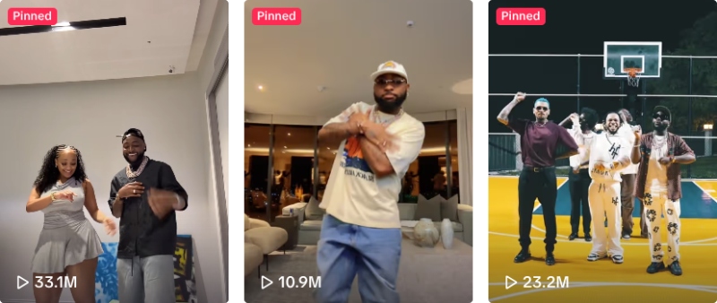 ©tiktok.com/@davido | It's always fun to dance along with Davido and his Afrobeats.