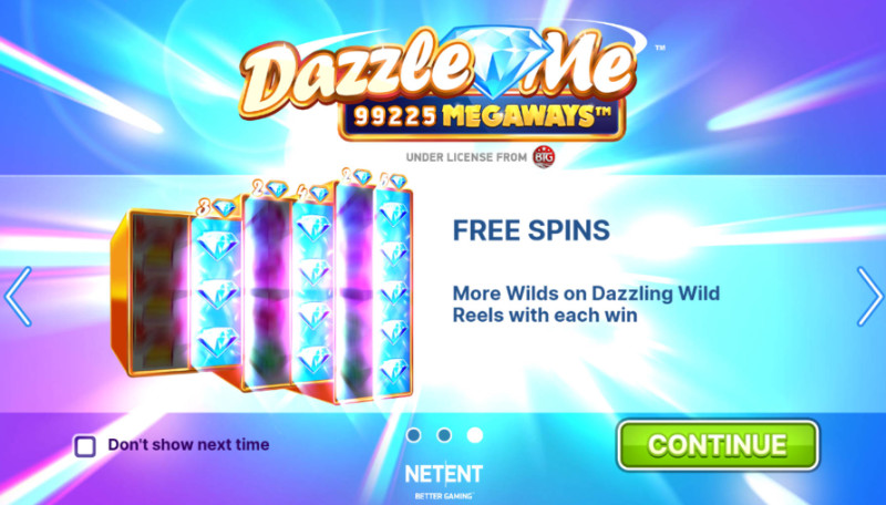 dazzle-me-megaways-start