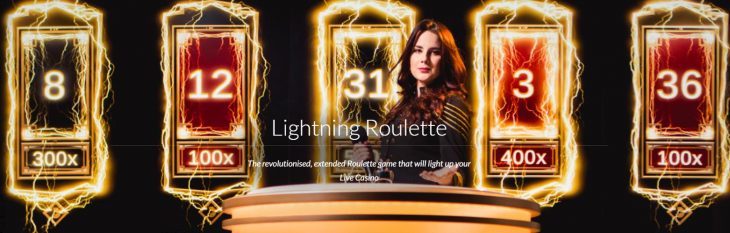 Evolution Gaming Lightning Roulette