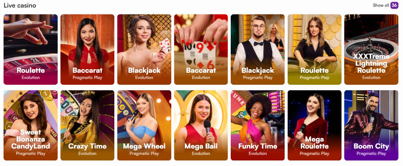instaspin-live-casino-games