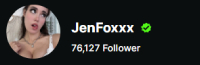 JenFoxxx Kick Follower
