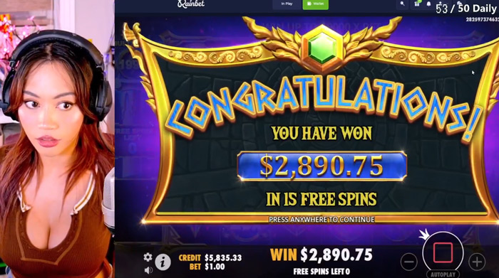 An avid online gambler, kyootbot shared her biggest win at Rainbet casino in her Instagram feed.
