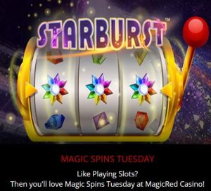 magicRed Magic Spins tuesday