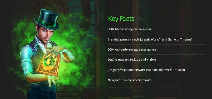 Microgaming Facts