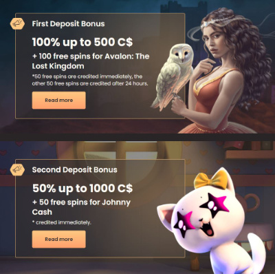 National Casino Bonus