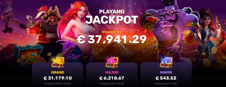 playamo jackpot games