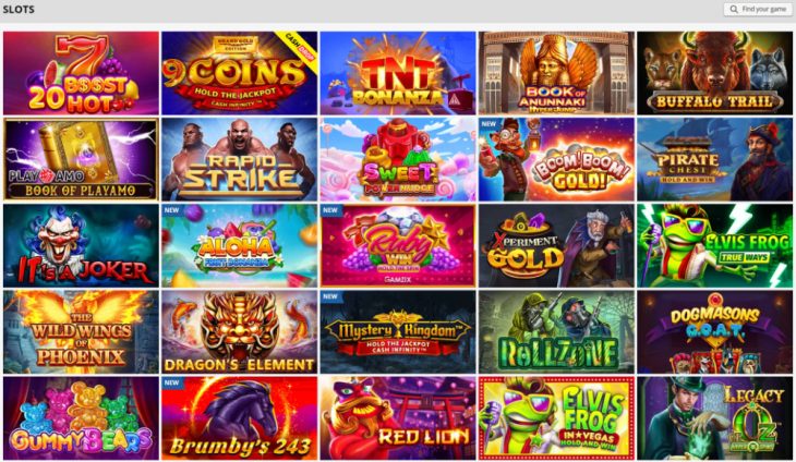 playamo slot games