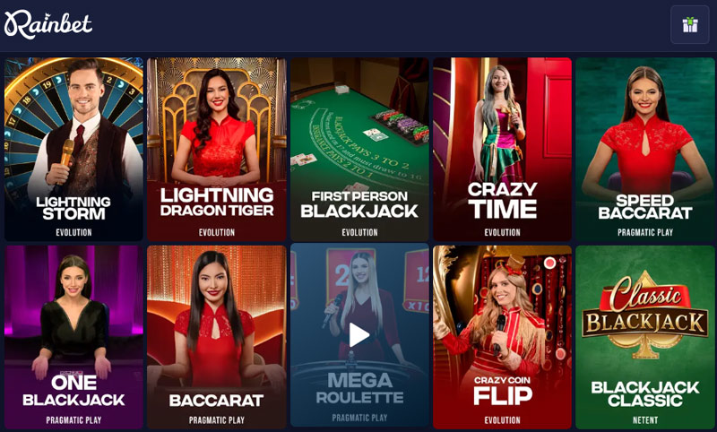 rainbet-live-casino-games
