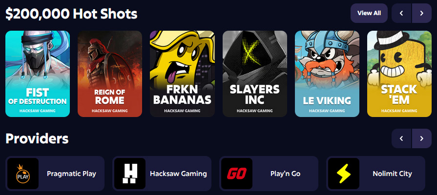 roobet-hot-shots-slots-providers