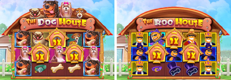The Roo House is based on the casino classic The Dog House