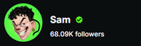 Sam Kick Follower