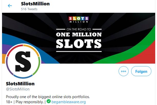SlotsMillion on Twitter