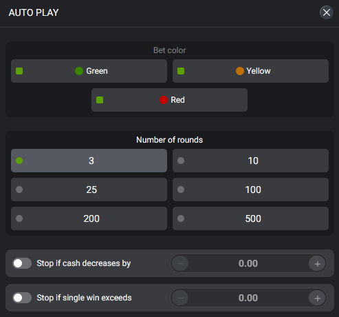 Spribe's Plinko: Settings for Auto Play