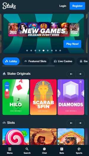 Stake Casino Mobile