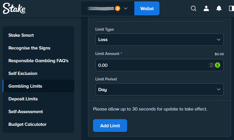 There's a bunch of tools in your account that help you stay in control.