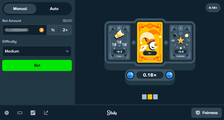 This is how the Tarot game looks once the round is complete. 