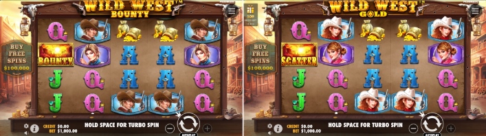 ©stake.com & Pragmatic Play | Wild West Bounty  vs. Wild West Gold