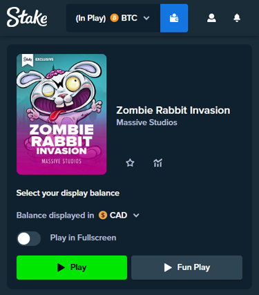 Zombie Rabbit Invasion at Stake